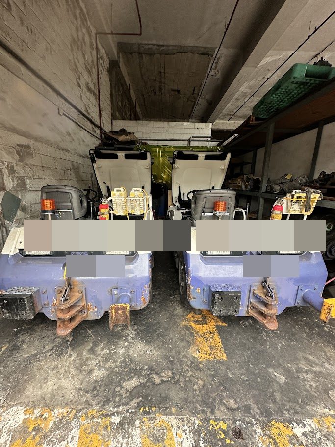 去識別化後的機場地勤拖曳車設備案例